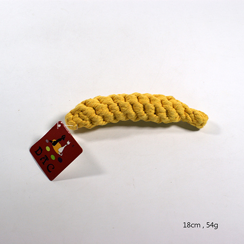 ペットの噛む歯のおもちゃの果物の形のロープ